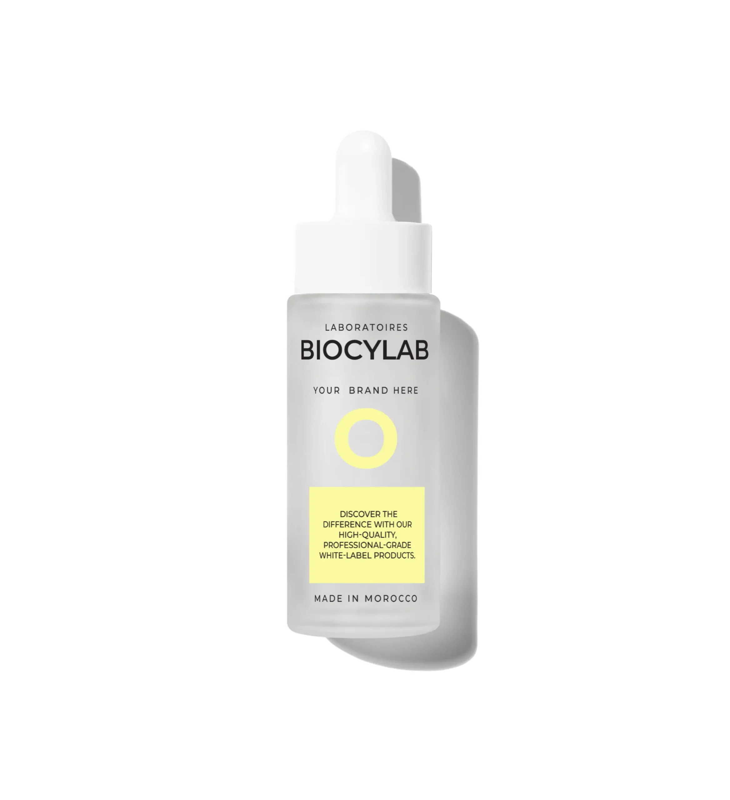 Équipements et instruments utilisés dans le laboratoire Biocylab pour la fabrication de produits cosmétiques de haute qualité.
